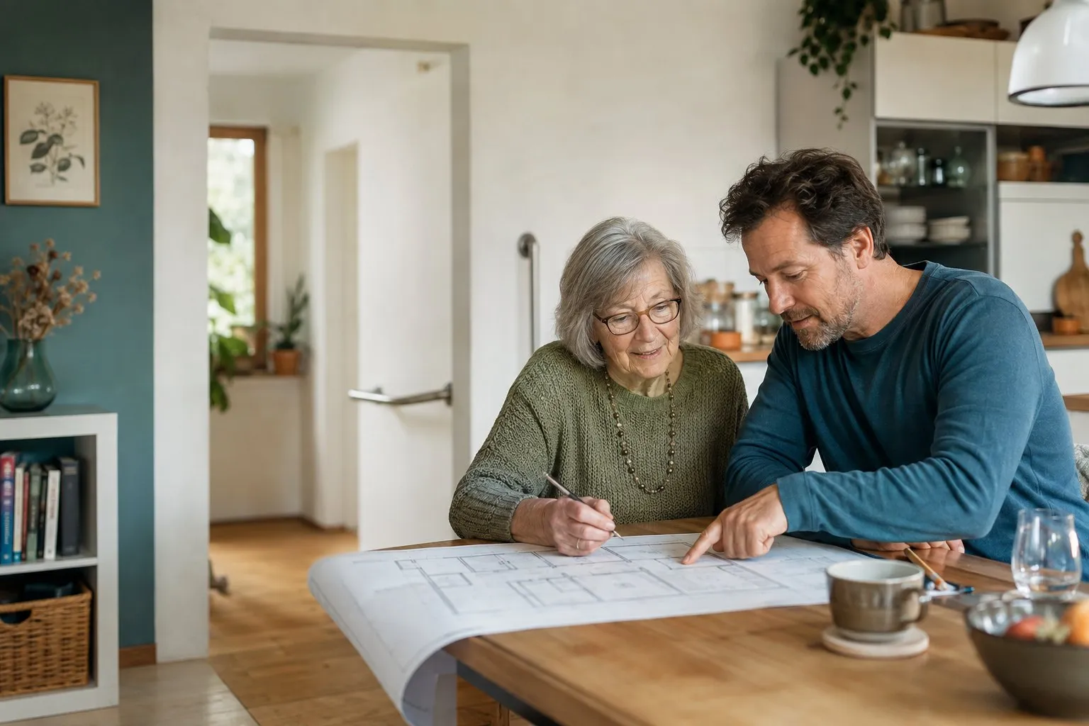 Planning together at home